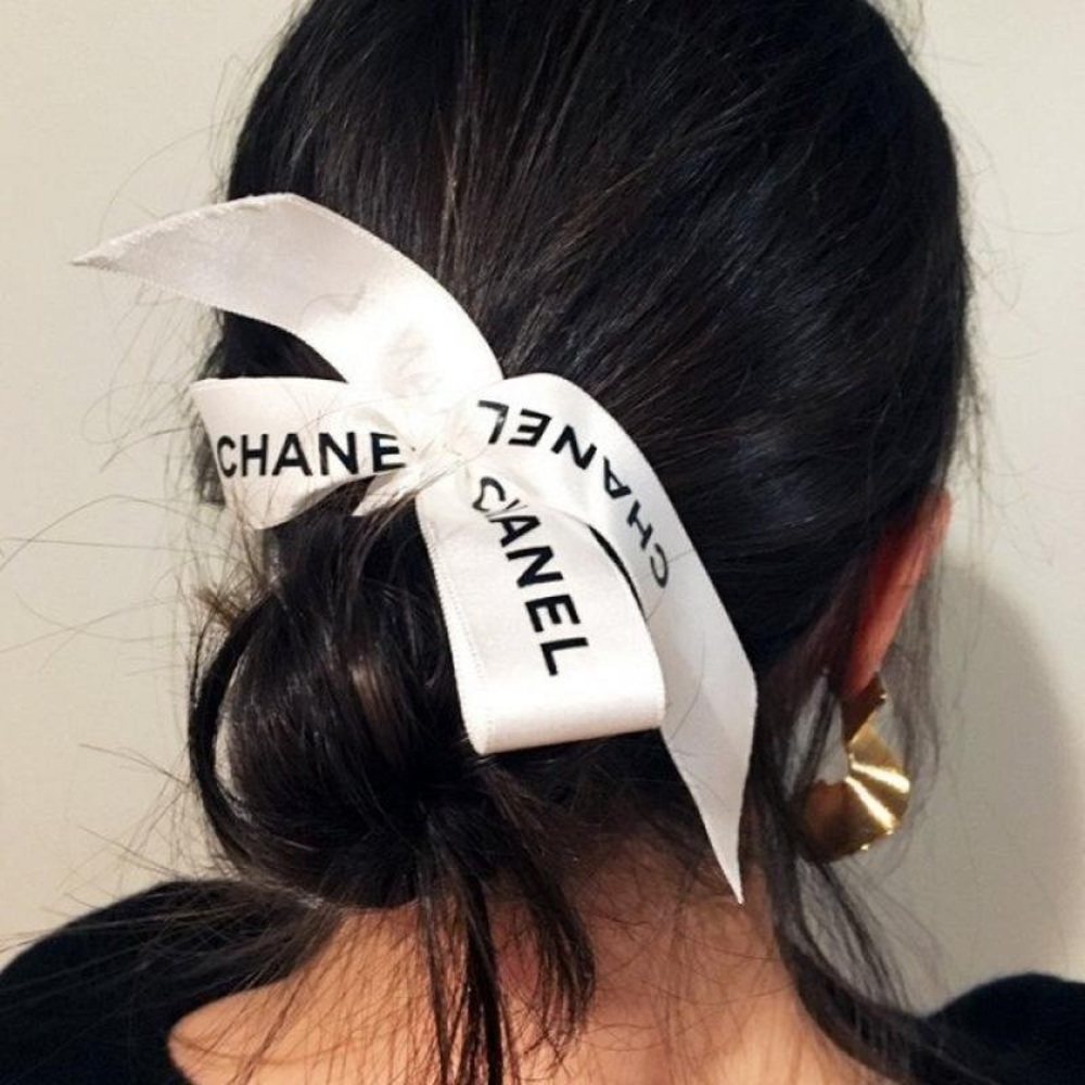 Chanel Grosgrain Gift Wrap Ribbon - Picture 2 of 9